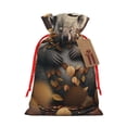 thumbnail image 1 of Naloa Cute Fallen Leaf Koala Drawstring Christmas Bags, 3D Xmas Gift Bags, Christmas Wrapping Bags, Xmas Goodie Bags, Treat Pouch Bags, Party Favor Bags-Medium, 1 of 9