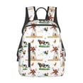 thumbnail image 1 of Naloa Cute Farm Print Lightweight DayBackpack Suitable for school, work, shopping, travel, etc., 1 of 5