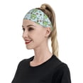 thumbnail image 1 of Naloa Cute Floral Frog Fashionable Sport Sweatband for Running, Yoga, Basketball - Head Circumference 19.6-22.4 inches, 1 of 9