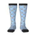 thumbnail image 1 of Naloa Cute French Bulldog Thigh High Socks Extra Long Stretchy Sock Women Over Knee High Opaque Stocking Daily Wear, 1 of 6
