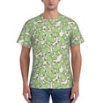 thumbnail image 1 of Naloa Cute Frog Men's T-Shirt Sport T-shirt Men's Basic Tee Casual Men's Shirt, Round Neck, Short Sleeves - XX-Large, 1 of 5