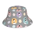 thumbnail image 1 of Naloa Cute Geese Reflective Double-Sided Bucket Hat, Sun Hat, Soft and Breathable for Gardening, Beaching, Camping, Hiking, Fishing, 1 of 9