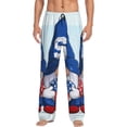 thumbnail image 1 of Naloa Cute Gnomes in USA Pajama Pants Men, PJ Bottoms, Sleep & Lounge Pants-XX-Large, 1 of 6