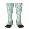 thumbnail image 1 of Naloa Cute Honeybees Thigh High Socks Extra Long Stretchy Sock Women Over Knee High Opaque Stocking Daily Wear, 1 of 6