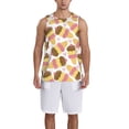 thumbnail image 1 of Naloa Cute Ice Cream Basketball Jersey Reversible Men's Mesh Athletic Sports Shirts Training Practice S-4XL4X-Large, 1 of 6