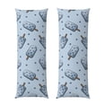 thumbnail image 1 of Naloa Cute Ice Cream Super Soft 20x60 Body Pillow Case,Long Side Hidden Zipper（PILLOWS ARE NOT INCLUDED）, 1 of 1