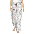 thumbnail image 1 of Naloa Cute Koala Print Women’s Ultra-Soft Comfy Pajama Lounge Pants with Pockets & Drawstring, 1 of 8