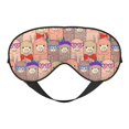 thumbnail image 1 of Naloa Cute Lamas Print Sleep Mask for Sleeper, Light Blocking Sleeping Eye Mask for Women Men, Eye Shade with Adjustable Strap for Travel, Nap,Meditation, 1 of 1