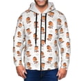 thumbnail image 1 of Naloa Cute Little Pirate Red Panda Men’s Hoodies, Zip up Hoodie, Sweatshirts,Hoodies for Men Sizes S-3XL-Large, 1 of 5