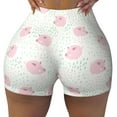 thumbnail image 1 of Naloa Cute Pigs Biker Shorts for Women Seamless Scrunch Short Women’s Yoga Shorts for Gym Running Sport Shorts - X-Large, 1 of 9