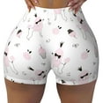 thumbnail image 1 of Naloa Cute Poodle Dog Biker Shorts for Women Seamless Scrunch Short Women’s Yoga Shorts for Gym Running Sport Shorts - XX-Large, 1 of 9
