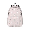thumbnail image 1 of Naloa Cute Poodle Dog Canvas Backpack for Men Women Rucksack Casual Travel Daypack College Tote Satchel Bookbag for Teens-Small, 1 of 7