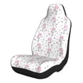 thumbnail image 1 of Naloa Cute Poodle Dog Car Seat Covers 2PCs Front Car Seat Covers Universal fit for Most Cars SUVs and Trucks - 1, 1 of 5