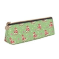 thumbnail image 1 of Naloa Cute Poodle Dog Print Leather Pencil Case - Portable Big Capacity Pencil Pouch Organizer Bag Stationery Bag for Work & Office Pencil Pen Case, 1 of 5