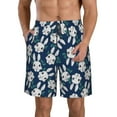 thumbnail image 1 of Naloa Cute Rabbit Men's Beach Shorts, Surfing shorts, Swim trunks, Quick Dry Swim Trunks for Surfing Beach Fun - Small, 1 of 9