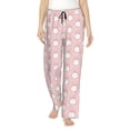 thumbnail image 1 of Naloa Cute Rabbit Print Women’s Ultra-Soft Comfy Pajama Lounge Pants with Pockets & Drawstring, 1 of 8