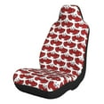 thumbnail image 1 of Naloa Cute Red Crab Car Seat Covers 2PCs Front Car Seat Covers Universal fit for Most Cars SUVs and Trucks - 1, 1 of 5