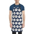 thumbnail image 1 of Naloa Cute Sheep With Star Apron Kitchen Aprons with Pockets for Women Men Chef, 1 of 8