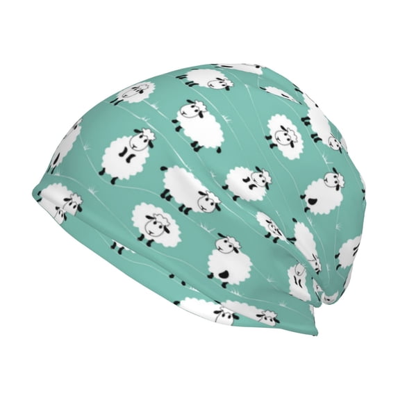 Naloa Cute Sheeps Beanie for Men Women Knitted Unisex Winter Hat Beanies Cap Knit Cuffed Beanies Hats