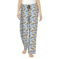 thumbnail image 1 of Naloa Cute Sloth Print Women’s Ultra-Soft Comfy Pajama Lounge Pants with Pockets & Drawstring, 1 of 8