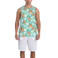 thumbnail image 1 of Naloa Cute Sloth on Floral Tree Basketball Jersey Reversible Men's Mesh Athletic Sports Shirts Training Practice S-4XLMedium, 1 of 6