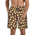 thumbnail image 1 of Naloa Cute Small Farm Birds Men's Beach Shorts, Surfing shorts, Swim trunks, Quick Dry Swim Trunks for Surfing Beach Fun - Small, 1 of 9