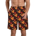 thumbnail image 1 of Naloa Cute Squirrel Men's Beach Shorts, Surfing shorts, Swim trunks, Quick Dry Swim Trunks for Surfing Beach Fun - Large, 1 of 9