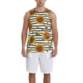 thumbnail image 1 of Naloa Cute Sunflowers Basketball Jersey Reversible Men's Mesh Athletic Sports Shirts Training Practice S-4XLXX-Large, 1 of 6
