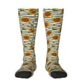 thumbnail image 1 of Naloa Cute Sunflowers Thigh High Socks Extra Long Stretchy Sock Women Over Knee High Opaque Stocking Daily Wear, 1 of 6