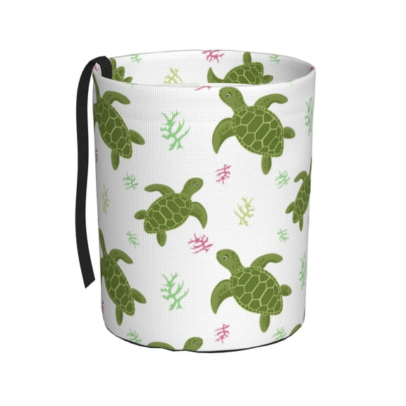 Naloa Cute Turtle Car Trash Can Garbage Car Accessories Trash Can Car Waste Bin for for Driver and Passenger Any Vehicle