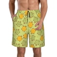 thumbnail image 1 of Naloa Cute Turtle Men's Beach Shorts, Surfing shorts, Swim trunks, Quick Dry Swim Trunks for Surfing Beach Fun - Large, 1 of 9