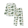 thumbnail image 1 of Naloa Cute Turtle Men’s Pajamas Set - Long Sleeve Button Down Sleep Shirt and Pajama Bottoms Sleepwear Set-Medium, 1 of 7