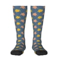 thumbnail image 1 of Naloa Cute Turtle Thigh High Socks Extra Long Stretchy Sock Women Over Knee High Opaque Stocking Daily Wear, 1 of 6