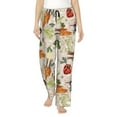 thumbnail image 1 of Naloa Cute Vegetables Print Women’s Ultra-Soft Comfy Pajama Lounge Pants with Pockets & Drawstring, 1 of 8
