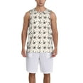 thumbnail image 1 of Naloa DOGS FACE Basketball Jersey Reversible Men's Mesh Athletic Sports Shirts Training Practice S-4XLSmall, 1 of 6