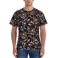 thumbnail image 1 of Naloa Daisies Flowers Men's T-Shirt Sport T-shirt Men's Basic Tee Casual Men's Shirt, Round Neck, Short Sleeves - X-Large, 1 of 5