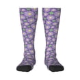 thumbnail image 1 of Naloa Daisies Flowers Thigh High Socks Extra Long Stretchy Sock Women Over Knee High Opaque Stocking Daily Wear, 1 of 6