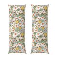 thumbnail image 1 of Naloa Daisy Super Soft 20x60 Body Pillow Case,Long Side Hidden Zipper（PILLOWS ARE NOT INCLUDED）, 1 of 6