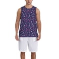 thumbnail image 1 of Naloa Dance Skull Star Basketball Jersey Reversible Men's Mesh Athletic Sports Shirts Training Practice S-4XL4X-Large, 1 of 6