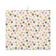 thumbnail image 1 of Naloa Dandelion Floral Dish Drying Mat for Kitchen Counter, Heat Resistant Drainer Mats, Absorbent Draining Mat,Dish Rack Pad,16"x18", 1 of 8