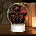 thumbnail image 1 of Naloa Dark Skull King Throne Acrylic LED Night Light Custom LED Lights Personalized Nightlight Customized Gifts for Family Couples Friends, 1 of 9