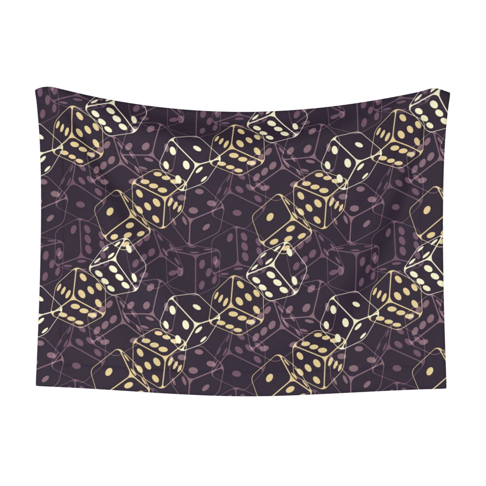 Naloa Dice Dog Blanket, 3 Sizes Cat Blanket for Indoor Cats Large Medium Small Dog Gifts-Large