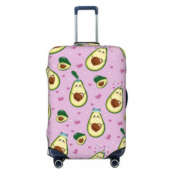 Naloa Different Avocados Elastic Suitcase Protector, Travel Suitcase Protector Cover Fits 18-32in Suitcase - Large