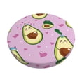 thumbnail image 1 of Naloa Different Avocados Round Bar Stool Cushion Cover 12-14 inch, Fits Kitchen, Office, Restaurant Chairs - 12 inch, 1 of 7