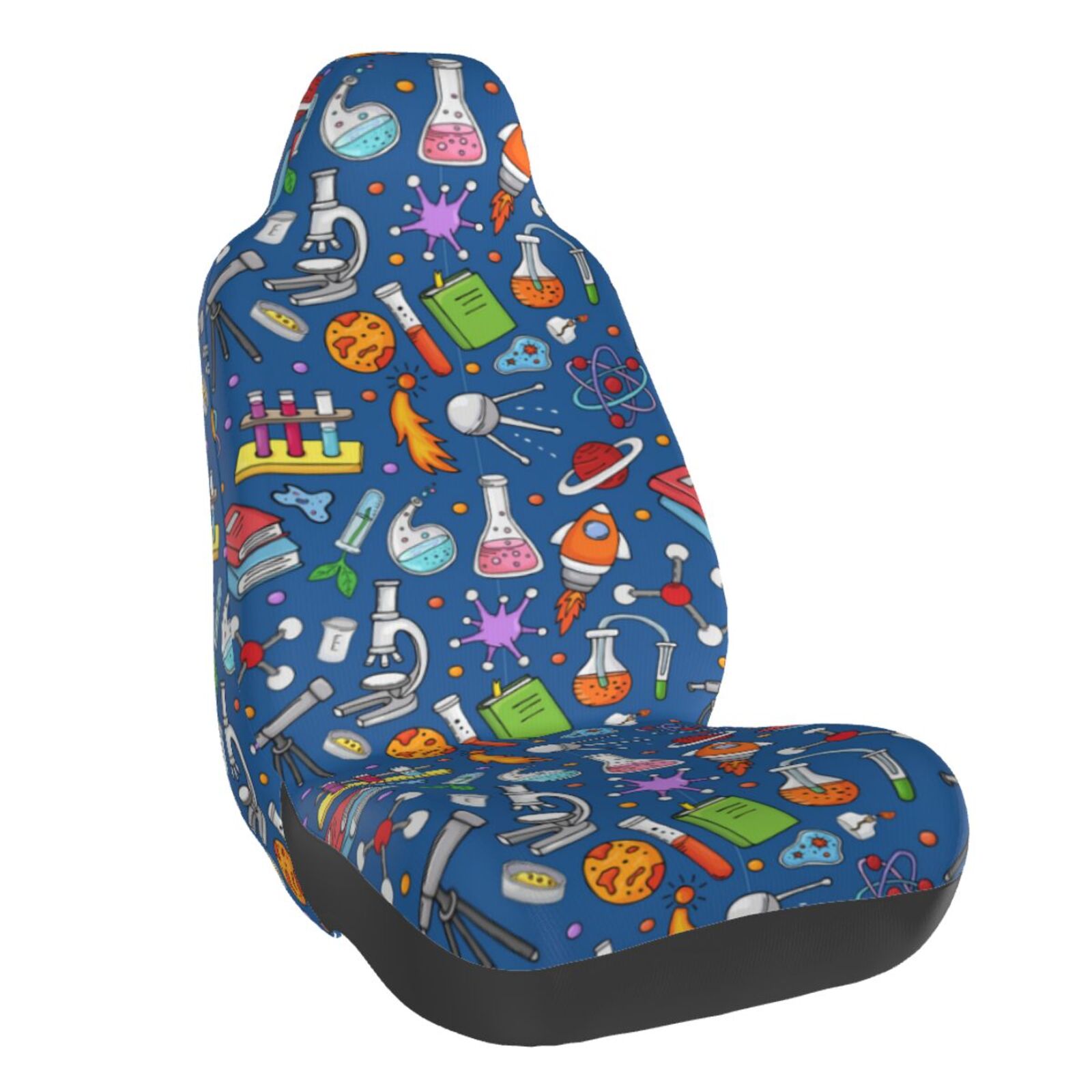 Naloa Different Chemical Things Car Seat Covers Universal Front Seat Coves for Car Accessories ,Padded Car Covers for Automotive, SUV, Truck, and Van