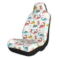 thumbnail image 1 of Naloa Dinosaur Car Seat Covers 2PCs Front Car Seat Covers Universal fit for Most Cars SUVs and Trucks - 2 PCS, 1 of 5