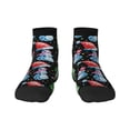 thumbnail image 1 of Naloa Disco Mirror Ball Snowman Ankle Socks for Women Non Slip Socks No Show Socks Classic Low Cut Casual Socks Casual Socks, 1 of 7