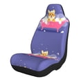 thumbnail image 1 of Naloa Dog Washes in a Bath Car Seat Covers 2PCs Front Car Seat Covers Universal fit for Most Cars SUVs and Trucks - 1, 1 of 5