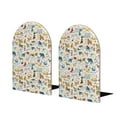 thumbnail image 1 of Naloa Dogs Funny Pets 2 Pcs Bookend Large Capacity Office Book Ends for Home Office Library School Study Decoration, 1 of 8