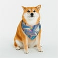 thumbnail image 1 of Naloa Dolphin Rainbow Horse Dog Bandana Large and Small-Dog Scarf Bib Handkerchief Accessories for Dogs and Cats(S-L)-Small, 1 of 5